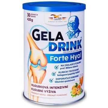 Geladrink FORTE HYAL pomeranč—práškový nápoj 420 g