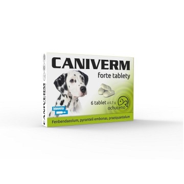 Caniverm A.U.V. 700 mg—6 tablet