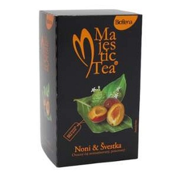 Čaj Biogena Majestic Tea Noni+Švestka—20x2,5g