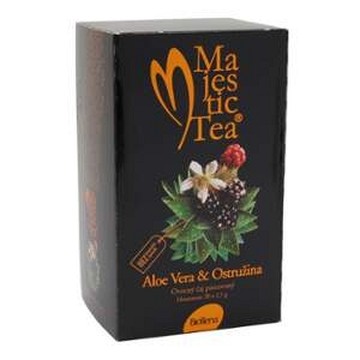 Čaj Biogena Majestic Tea Aloe Vera & Ostružina—20x2,5g