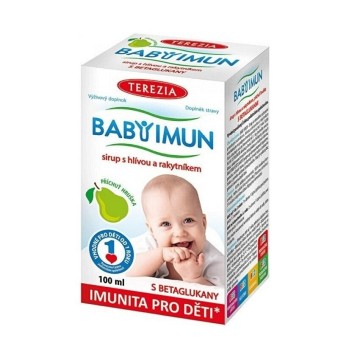 BABYIMUN Sirup s hlívou a rakytníkem hruška —100ml