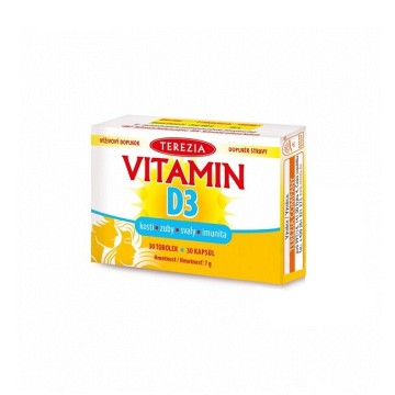 Terezia Vitamín D3 1000 IU—30 tobolek