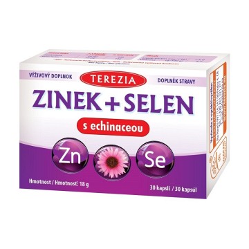 Terezia Zinek+selen+echinacea —30 kapslí