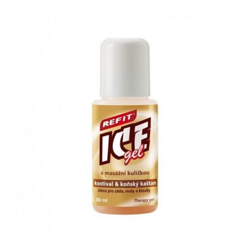 Refit Ice gel roll-on s kostivalem Hnědý—80 ml