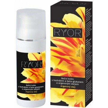 RYOR Argan Noční krém s hedvábím —50 ml