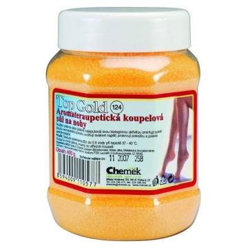 Top Gold Aromaterapeutická koupel.sůl na nohy—400 g