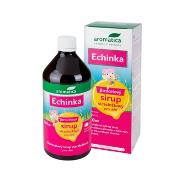 Aromatica Jitrocelový sirup Echinka od 3 let—dětský sirup 210 ml