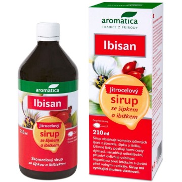 AROMATICA Jitrocelový sirup Ibisan od 3 let— 210ml