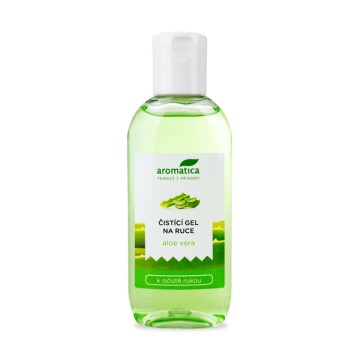 Aromatica Čistící gel na ruce Aloe Vera—75 ml