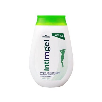 Intimgel gel Herbavera s konopím a tea tree —250 ml