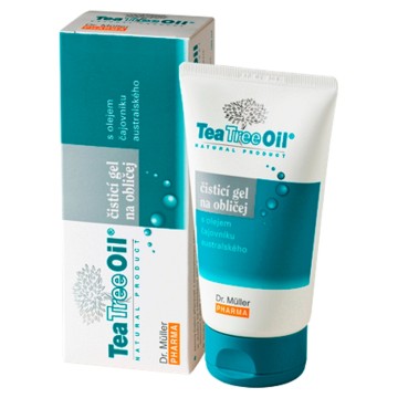 Dr.Müller Tea Tree Oil čisticí gel na obličej—150 ml