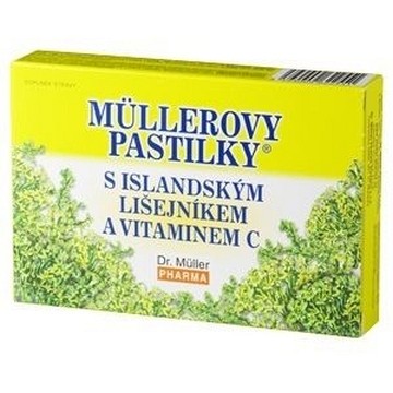 Müllerovy pastilky s islandským lišejníkem—36 pastilek