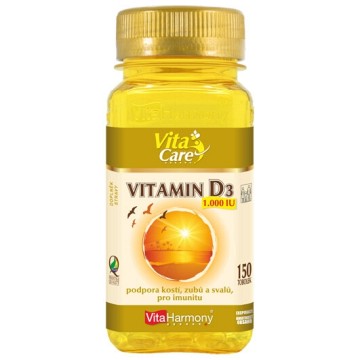 VitaHarmony Vitamín D 1000IU—150 tobolek