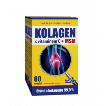 Kolagen s vitamínem C+MSM—60 tobolek