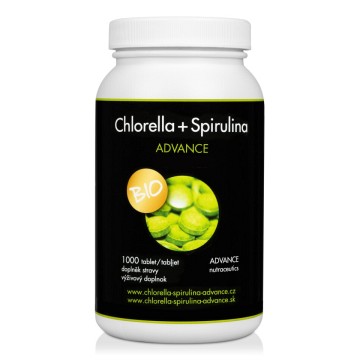 Advance Chlorella + Spirulina BIO—1000 tablet