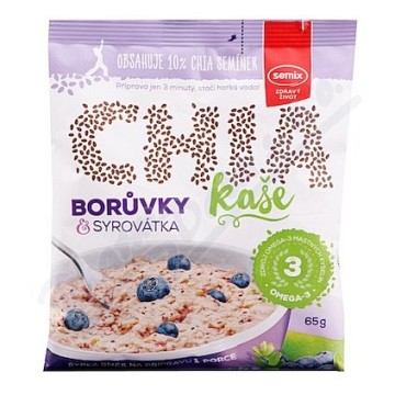 Chia kaše borůvky a syrovátka —65 g