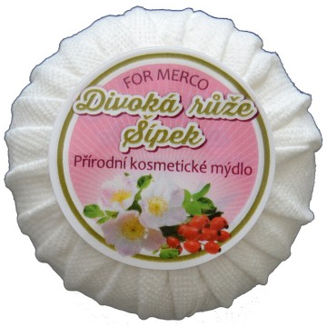 Přírodní kosmetické mýdlo Divoká růže & Šípek —100 g