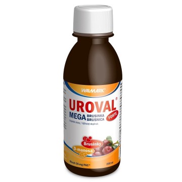 Uroval MEGA BRUSINKA Forte—sirup 200 ml