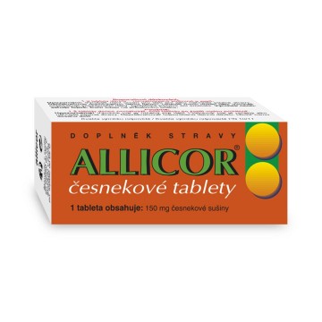 NaturVita Allicor Česnek—60 tablet