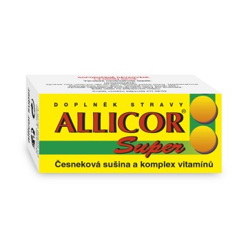 Naturvita Allicor Super česnek+vitaminy—60 tablet