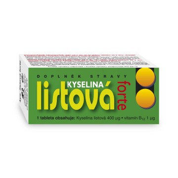 Kyselina listová forte—60 tablet