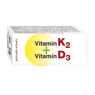 Naturvita Vitamín K2+D3—60 tablet