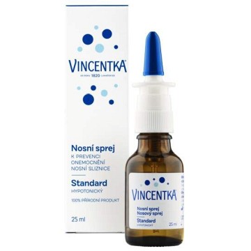 Vincentka nosní sprej STANDARD hypotonický—25 ml