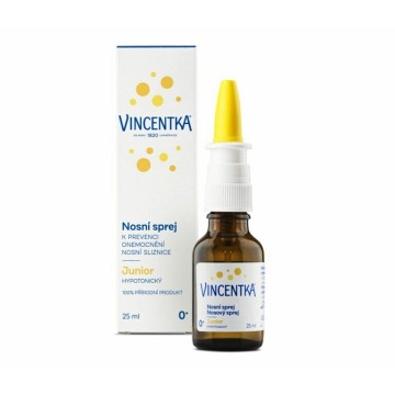 Vincentka nosní sprej JUNIOR hypotonický—25 ml