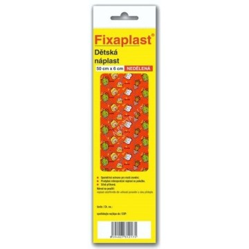 Náplast Fixaplast Dětská nedělená s polštářkem—0.5 m x 6 cm