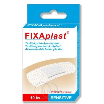 Náplast Fixaplast Sensitive Strip 72x19mm—10 ks