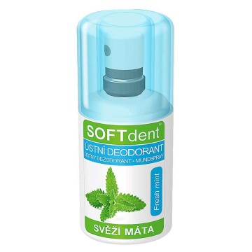 Ústní deodorant SOFTdent Fresh mint—sprej 20 ml