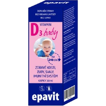 EPAvit Vitamin D3 Baby kapky—30 ml