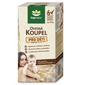 Topnatur Ovesná koupel pro děti—6x25 g