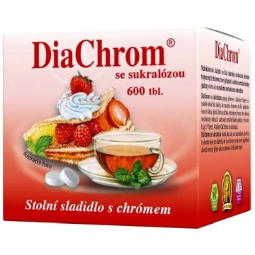 DiaChrom se sukralózou—600 tablet