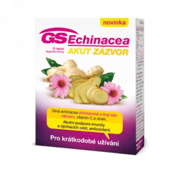 GS Echinacea Akut zázvor—15 tablet