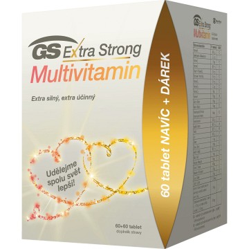 GS Extra Strong Multivitamín dárek 2020—60+60 tablet 