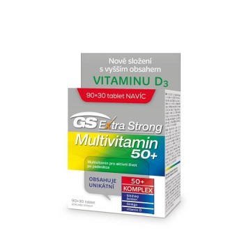 GS Extra Strong Multivitamin 50+—120 tablet