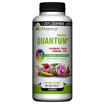 BIO-Pharma Quantum Imunita+ 32 složek—90+30 tablet