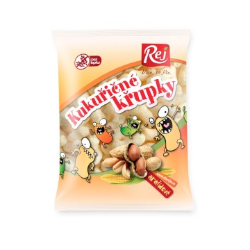 Křupky kukuřičné arašídové—90 g