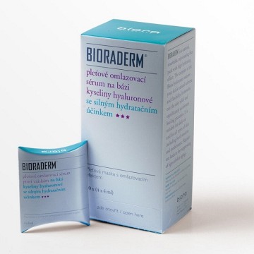 Bioraderm pleťová maska —4x 4 ml