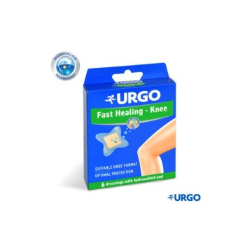 Urgo Fast Healing-Knee Kolena—hydrokoloidní náplast 6 ks