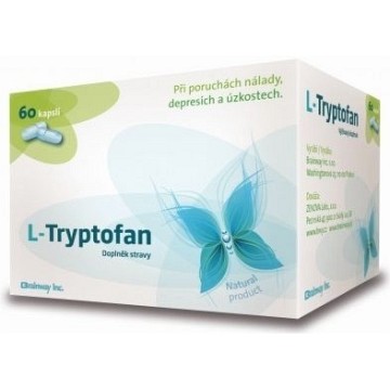 Brainway L-Tryptofan—60 kapslí