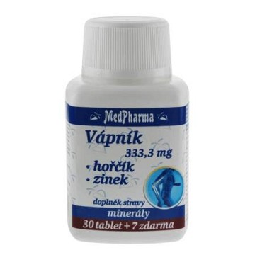 MedPharma Vápník + Hořčík + Zinek—37 tablet