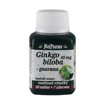 MedPharma Ginkgo biloba+guarana—37 tobolek