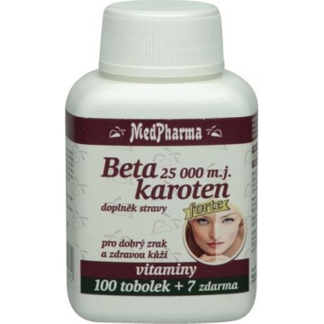 MedPharma Beta karoten 25000 mj—107 tobolek