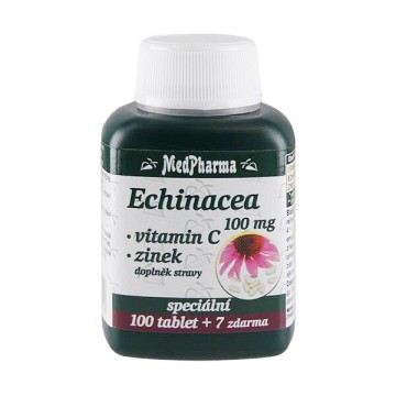 MedPharma Echinacea 100mg+vit.C+zinek—107 tobolek