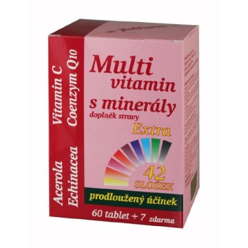 MedPharma Multivitamín s minerály + extra C—67 tablet