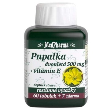 MedPharma Pupalka dvouletá 500mg+vit.E—67 tablet