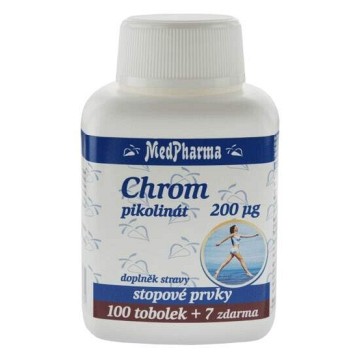 MedPharma Chrom pikolinát 200mg—107 tobolek