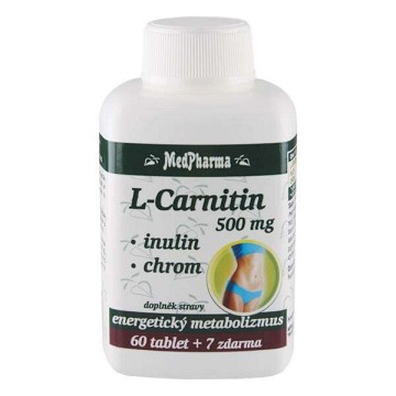 MedPharma L-Carnitin 500mg+Inulin+Chrom—67 tablet